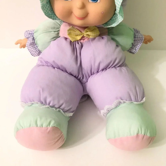 Vintage Doll Soft  Stuffed Squeaker Plush Cloth 14 Inch Puffalump Style - Picture 3 of 16